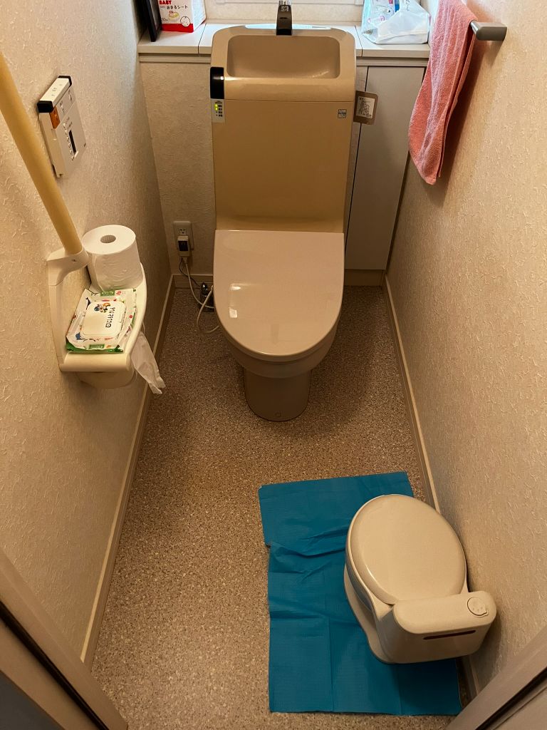 リフォーム前のトイレ